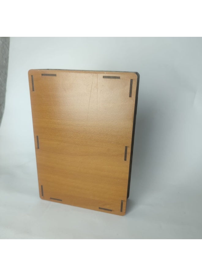 حصالة لتحدى توفير 10000 جنيه -مصنوعه من الخشب -محكمة الغلق - Image 2